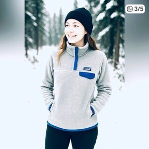 Patagonia Re Tool 1/4 zip kangaroo pocket classic Fleece Pullover